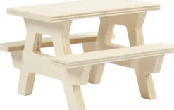 Bord/Bænkesæt - H 5,5 CM - L 8 CM - 1 Stk