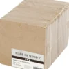 Brik - Str. 10X10 CM - Tykkelse 3 MM - 50 Stk