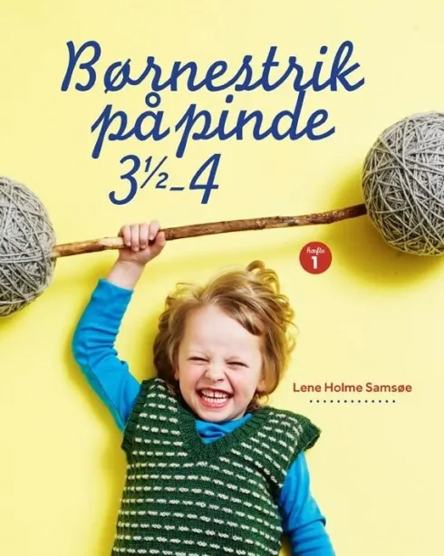 Børnestrik På Pinde 3,5-4