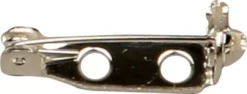 Brochenål - L 15 MM - Forsølvet - 100 Stk