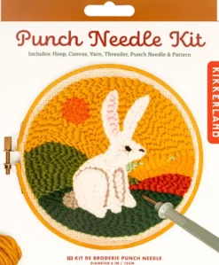Broderi Kit Med Stansnål - Hare - Kikkerland