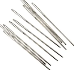 Broderinål - Øjemål 9 MM - Nr. 18 - L 50 MM - Uden Spids - 25 Stk