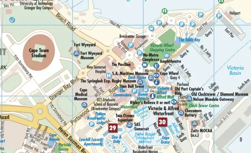 Cape Town - Borch Maps