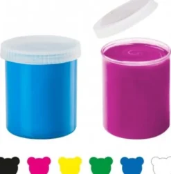 Carioca Baby - Fingermaling - 6 Farver - 6X80 ML