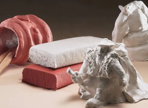 Carioca - Deco - Lufttørrende Ler - Terracotta 1000 G - 30997/21