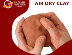 Carioca - Deco - Lufttørrende Ler - Terracotta 500 G - 30996/21
