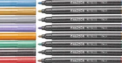 Carioca - Tusser - Metallic - 8 Farver