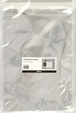 Cellofanposer - H 25,3 CM - B 18 CM - Tykkelse 25 My - 200 Stk