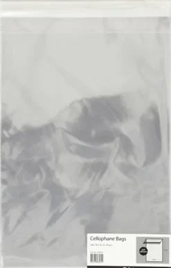 Cellofanposer - H 25,3 CM - B 18 CM - Tykkelse 25 My - 20 Stk