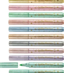 Centrum Glittertusser 10 Stk Pastel