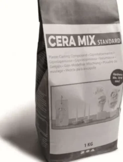 Cera-Mix Standard Modelgips - Lys Grå - 1 KG