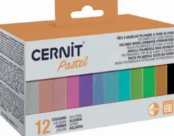 Cernit Gaveæske 12X25G, Pastel