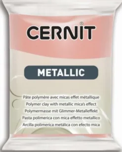 Cernit - Ler - Metallic - Pink Guld - 052 - 56 G