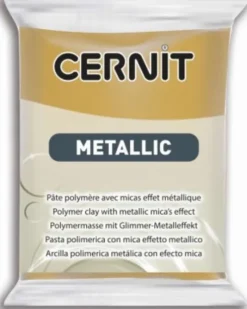 Cernit - Ler - Metallic - Rig Guld - 053 - 56 G