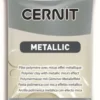 Cernit - Ler - Metallic - Stål - 167 - 56 G