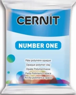 Cernit - Ler - Number One - Blå - 200 - 56 G