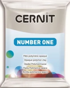 Cernit - Ler - Number One - Grå - 150 - 56 G