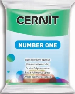 Cernit - Ler - Number One - Græsgrøn - 652 - 56 G
