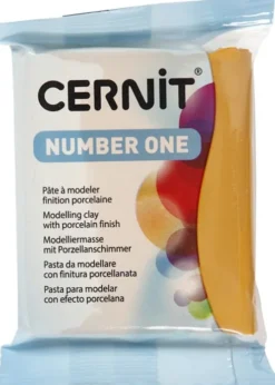 Cernit - Ler - Number One - Gul Okker - 746 - 56 G