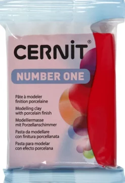 Cernit - Ler - Number One - Jule Rød - 463 - 56 G