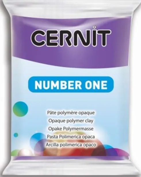 Cernit - Ler - Number One - Lilla - 900 - 56 G