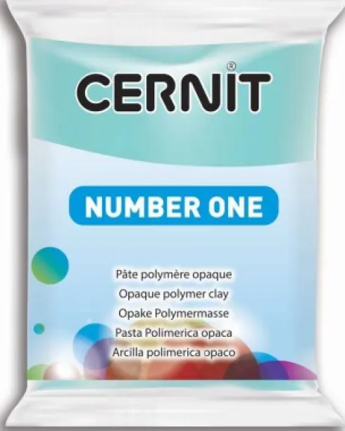 Cernit - Ler - Number One - Lyseblå - 211 - 56 G