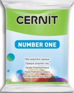 Cernit - Ler - Number One - Lysegrøn - 611 - 56 G
