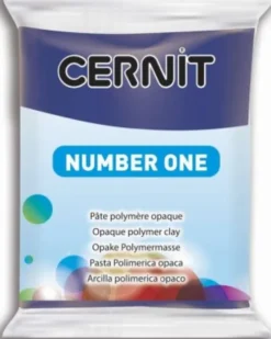 Cernit - Ler - Number One - Marineblå - 246 - 56 G
