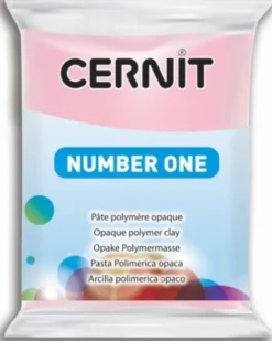Cernit - Ler - Number One - Pink - 475 - 56 G