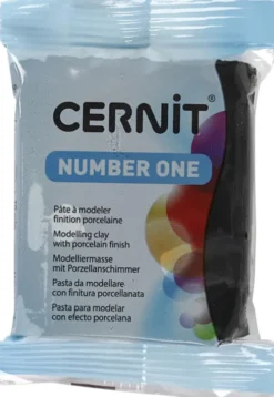 Cernit - Ler - Number One - Sort - 100 - 56 G