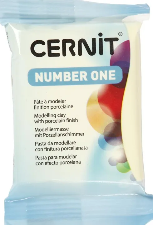 Cernit - Ler - Number One - Vanilje - 730 - 56 G