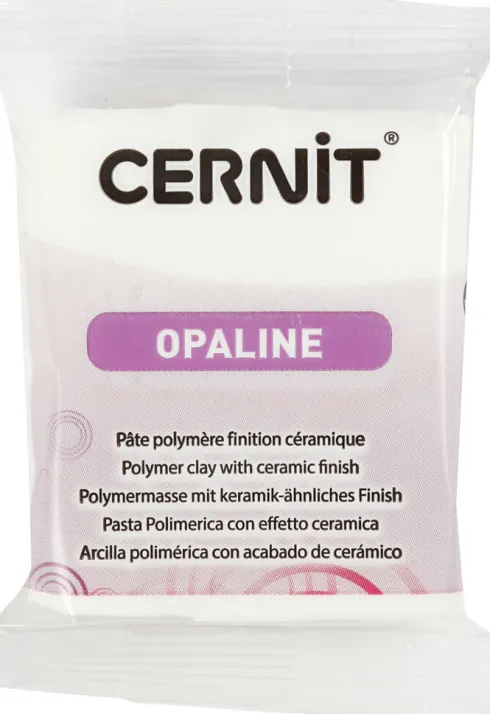 Cernit - Ler - Opaline - Porcelæn Hvid - 010 - 56 G