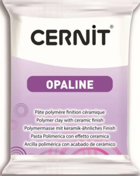 Cernit - Ler - Opaline - Porcelæn Hvid - 010 - 56 G