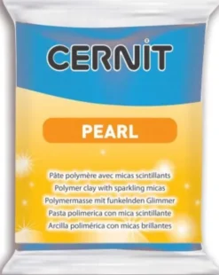 Cernit - Ler - Pearl - Perlemor Blå - 200 - 56 G