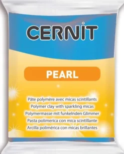 Cernit - Ler - Pearl - Perlemor Blå - 200 - 56 G