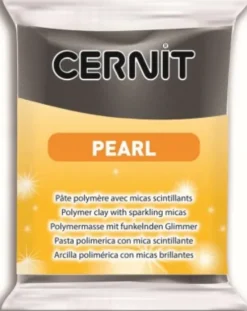Cernit - Ler - Pearl - Perlemor Sort - 100 - 56 G