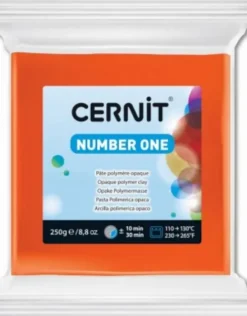 Cernit - Modellervoks - Number One - Orange 250 G