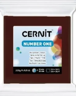 Cernit - Modellervoks - Number One - Brun 250 G