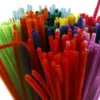 Chenille - L 30 CM - Tykkelse 4 MM - Assorterede Farver - 300 Assorterede