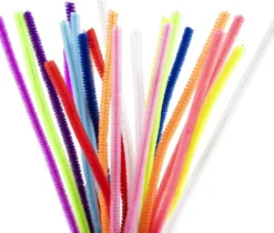 Chenille - L 30 CM - Tykkelse 6 MM - Colorful