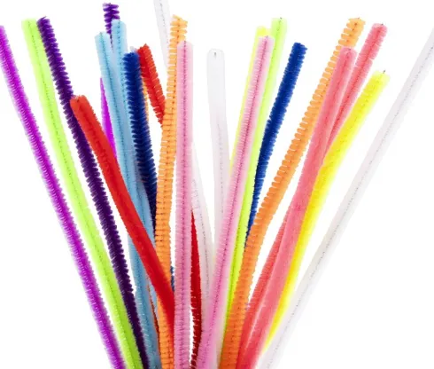 Chenille - L 30 CM - Tykkelse 6 MM - Colorful