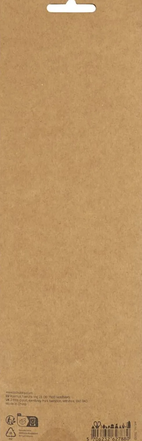 Chenille - L 30 CM - Tykkelse 4 MM - Hvid - 50 Stk