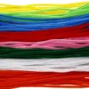 Chenille Piberensere - L 30 CM - Tykkelse 6 MM - Assorterede Farver - 200 Stk