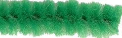 Chenille Piberensere - L 30 CM - Tykkelse 6 MM - Mørk Grøn - 50 Stk