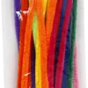 Chenille Piberensere - L 30 CM - Tykkelse 6 MM - Assorterede Farver - 50 Stk