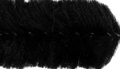 Chenille Piberensere - L 30 CM - Tykkelse 15 MM - Sort - 15 Stk
