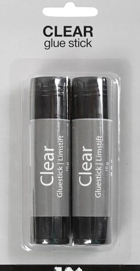 Clear Limstift - Rund - 2 Stk. - 10 G