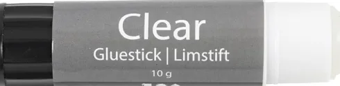 Clear Limstift - Rund - 2 Stk. - 10 G
