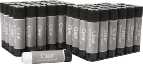 Clear Limstift - Rund - 48 Stk. - 10 G