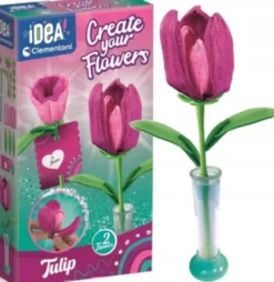 Clementoni - Idea - Create Your Flowers - DIY Blomster - Tulipan